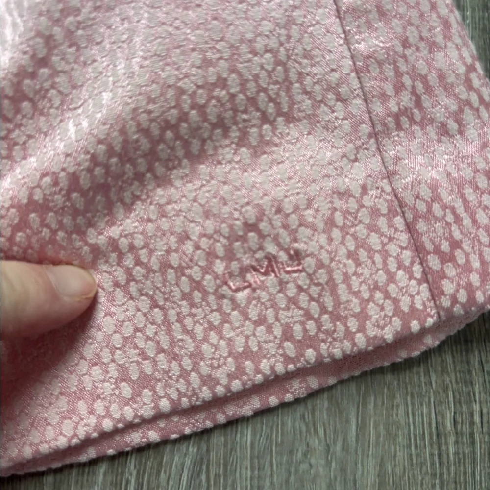 Little Marc Jacobs Shimmery Blush Bow-Front Party Dress Size 18 month